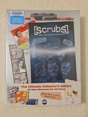 Scrubs complete collection dvd - scrubs,