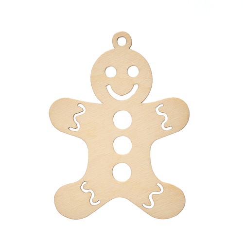 Pallina natalizia legno con - pallina,