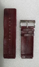 Dolce & Gabbana cinturino e fibbia in vera pelle D&G 25 mm bordeaux scuro autentico