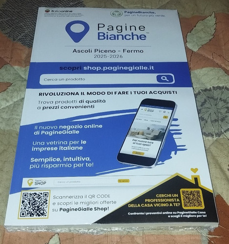 Pagine bianche gialle - bianche,
