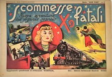 SCOMMESSE FATALI – AGENTE SEGRETO X-9 – SERIE ALBI VARI N. 2 – E.S.I. – CA. 1945