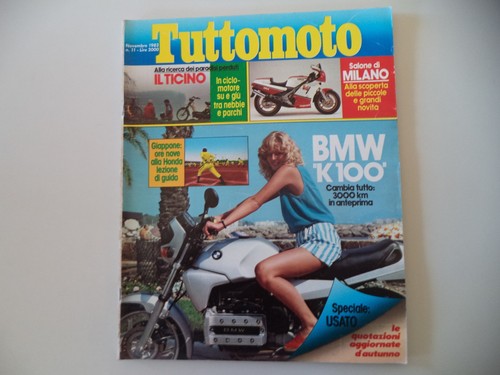 Tuttomoto 1983 bmw k100 k - tuttomoto,