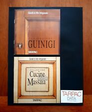 PUBBLICITÀ MOBILI TARPAC LUCCA, DEPLIANT E 3 NEGATIVI VINTAGE 