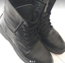 Stivaletto/anfibio da Donna nero Pelle nr.40