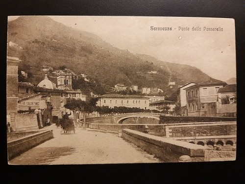 Seravezza ponte della - (lucca).,
