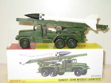 Dinky Toys, Camion Lancia Razzi Honest John Con Un Soldato Militare