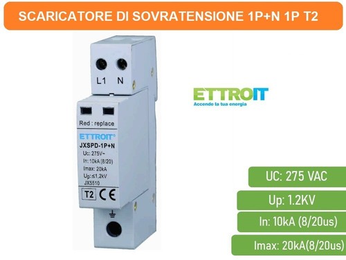Scaricatore sovratensione - di,