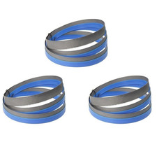 Set di 3 Lame per Sega a Nastro 2240x16x0.5Mm 4 Dpp per Legno e Plastica