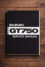 SUZUKI GT750 1972 MANUALE