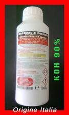 IDROSSIDO DI POTASSIO-POTASSA CAUSTICA SCAGLIE-KOH 90%-1 KG  Grado Tecnico 