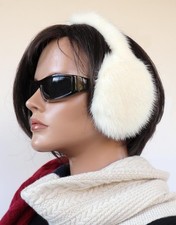 Pelliccia Paraorecchie Visone Scalda Orecchie Pelo Inverno Testa Naturale