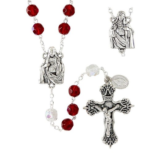 Rosario cuore sacro - cuore, e