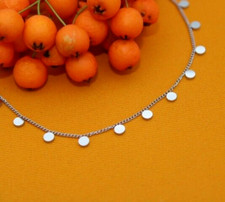 Collana piastrine catena da