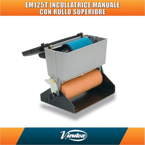 Incollatrice manuale con - manuale,