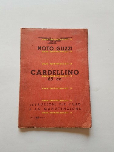 Moto guzzi cardellino 1956 - guzzi,