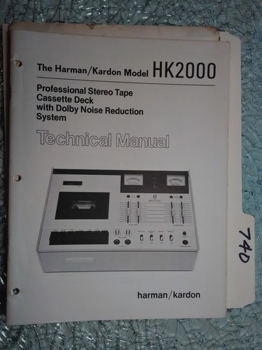 Harman kardon hk2000 - harman,