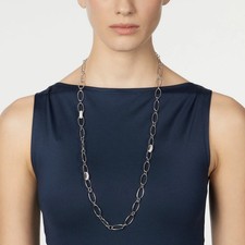 SODINI Collana Lunga Argento