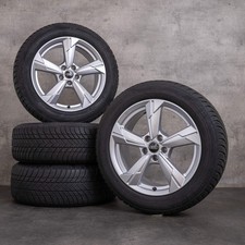 Audi A6 cerchi con gomme invernali 18 pollici 4K C8 auto 4K0601025CE argento luc