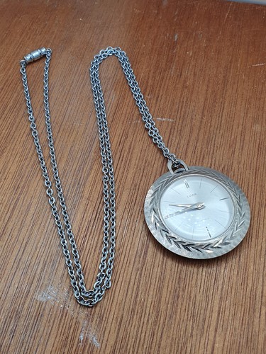 Collana pendente orologio - collana,