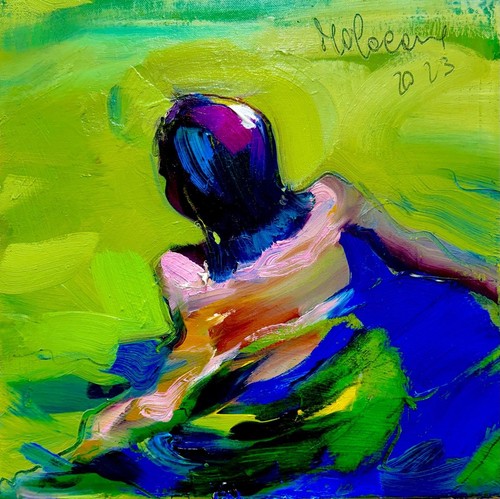Claudio malacarne olio tela - claudio,