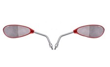 Coppia specchietti moto RED