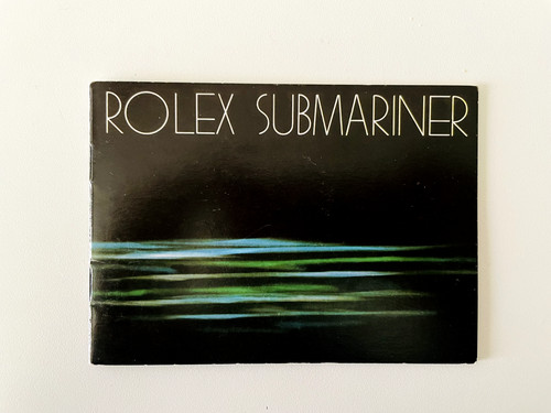 Rolex booklet libretto - rolex,