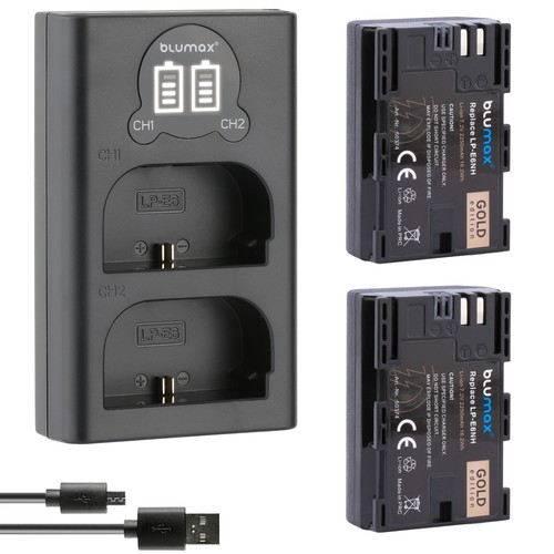 Batteria caricatore lcd - batteria,