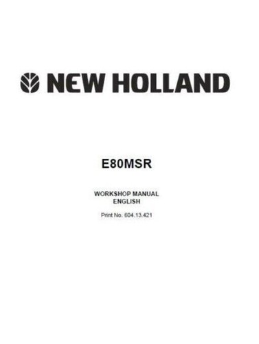 New holland e80msr - holland,