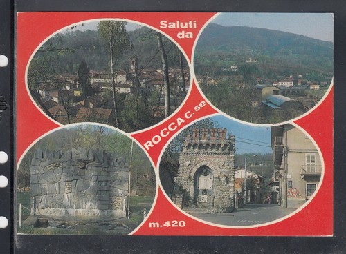 Cartolina saluti rocca - cartolina,