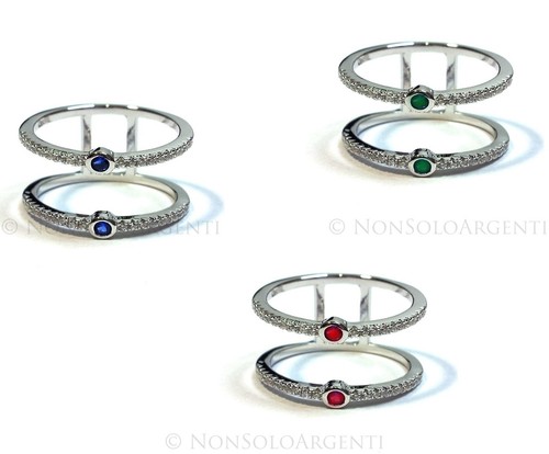 Anello fedina argento 925 - anello,