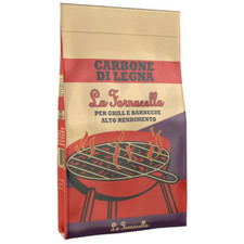 Carbone vegetale per grill kg