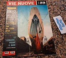 "Vie Nuove"-23 1960-La "Leonardo da Vinci"-Carlo Levi-Italo Calvino-Olimpiadi