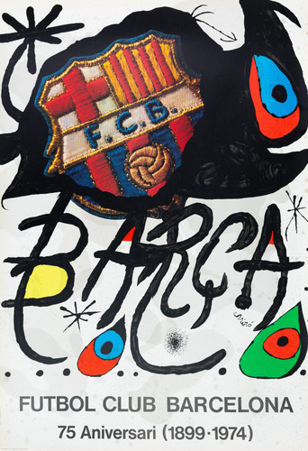 Joan miro fcb futbol - miro, :