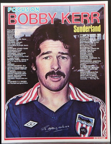 Calciatore focus bobby kerr - focus,