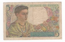Francia - Banca di Francia - 5 Francs 1947 "Berger"