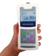 Misuratore Gauss Poratble Tesla Meter Tester Campo Magnetico Superficie Digitale 0-2500mT