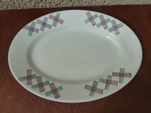 Antico piatto ovale - antico,