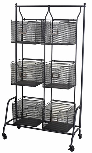 Scaffale cestino cassetti - 6,