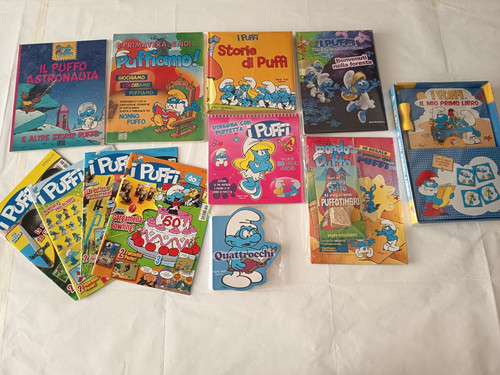 Puffi lotto libri fumetti - 12,
