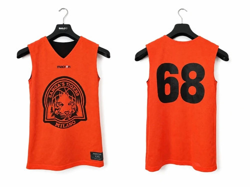 Canotta basket macron - canotta,