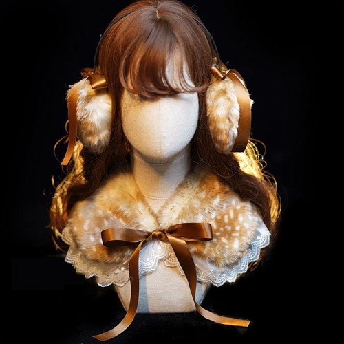 Scialle earmuffs guanti - scialle,