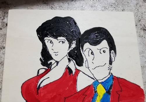 Quadro pop art - lupin, iii