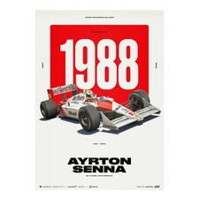 Poster Ayrton Senna Edizione