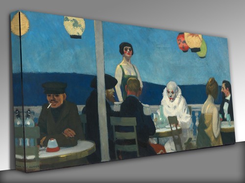Stampa tela edward hopper - su,