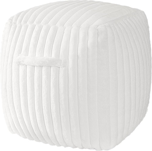 Unstuffed modern pouf cover - unstuffed,
