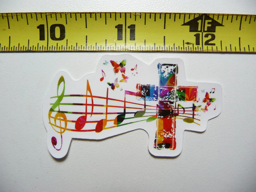 Gospel music cross butterflies - gospel,