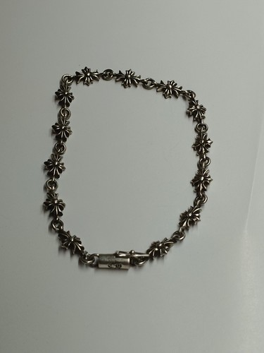 Bracciale croce cromati cuori - croce,