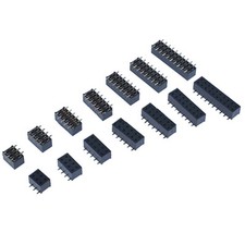 Pitch 2mm Double Row Vertical SMD Connector Female Socket 2x3/4/5/6/8/10/12P~40P