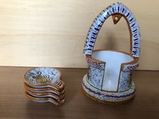 DERUTA poggia mestoli a forma di pozzo anni 60 ceramica collezione F.C.DERUTA