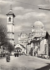 RE -NOVARA -LA BASILICA VISTA DALLA PIAZZA PRINCIPALE